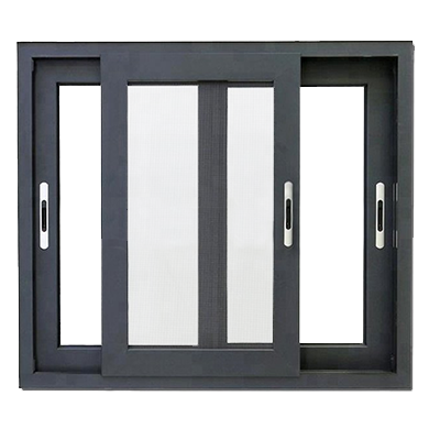 Aluminum sliding window